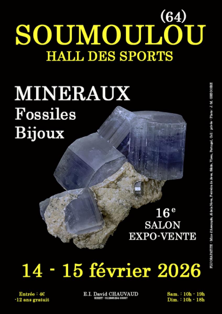 16ème Salon des minéraux fossiles et bijoux