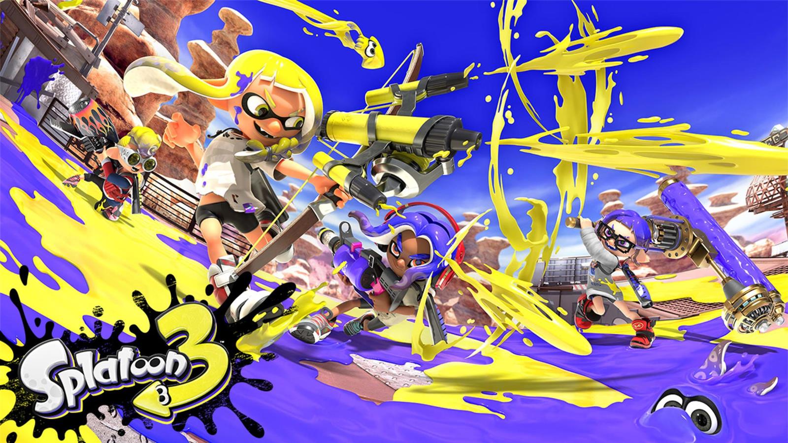 Jeux vidéo XL : Splatoon sur écran géant