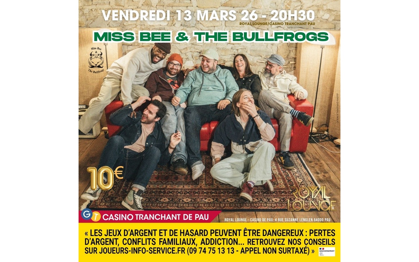 MISS BEE & THE BULLFROGS