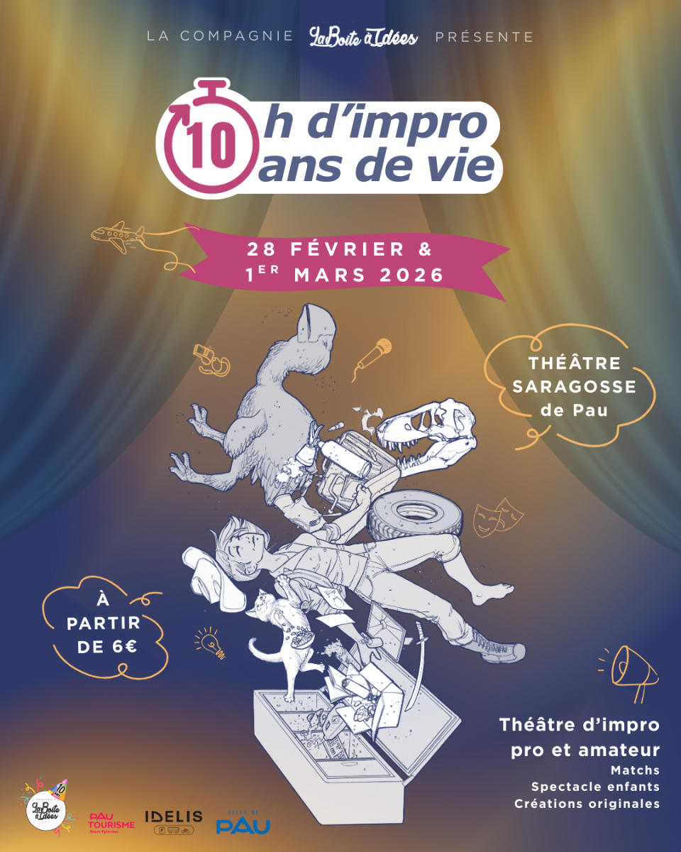 10h d'impro pour 10 ans de vie
