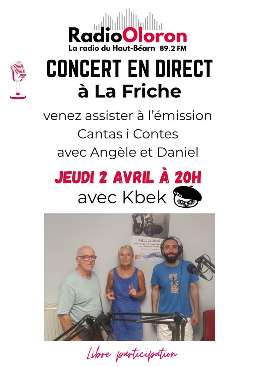 Soirée concert avec KBEK