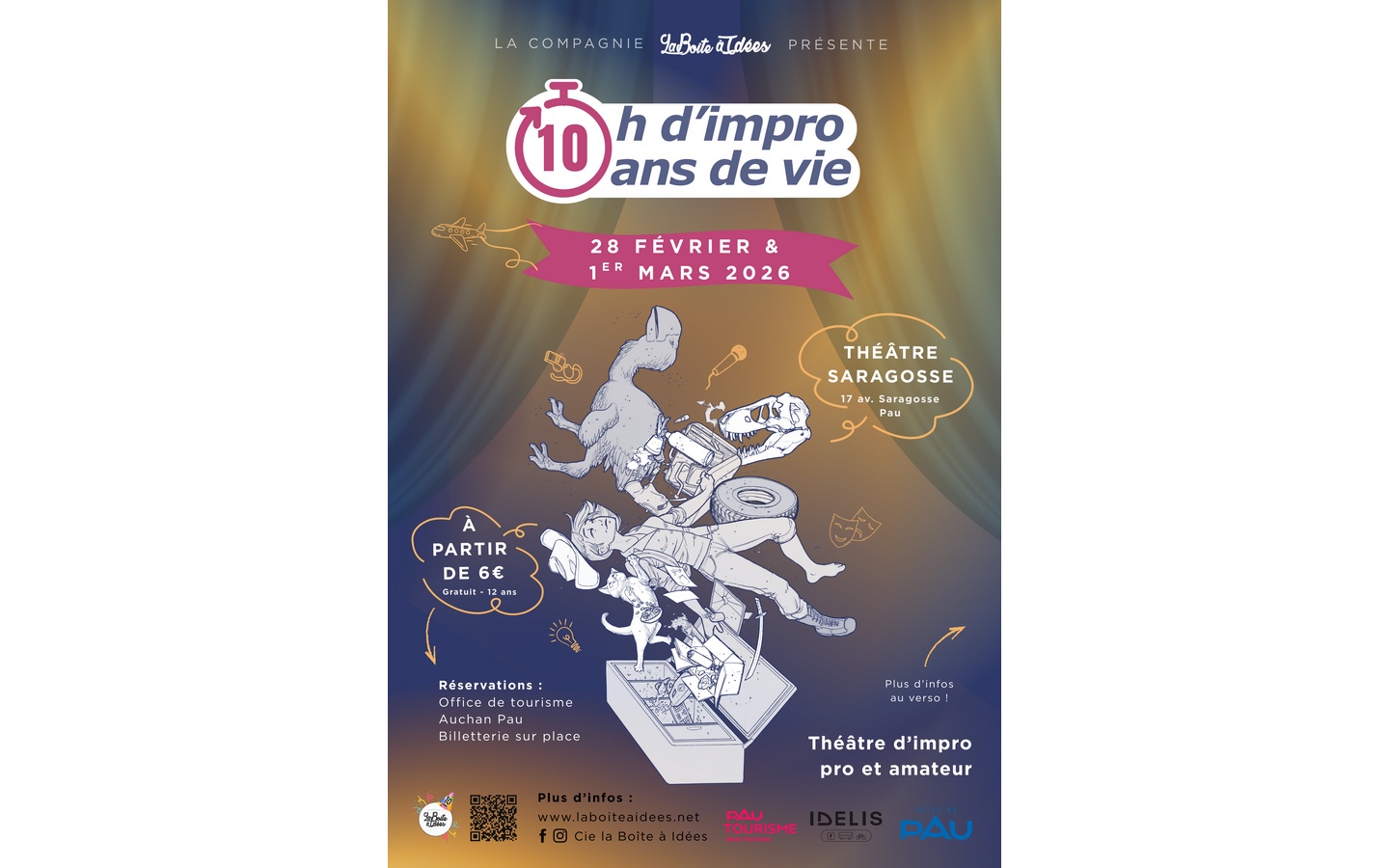 10h d'impro pour 10 ans de vie