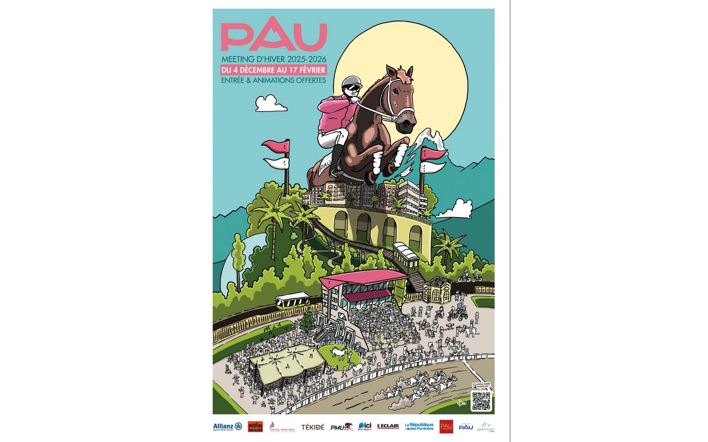 Courses Hippodrome de Pau - Meeting d'Hiver