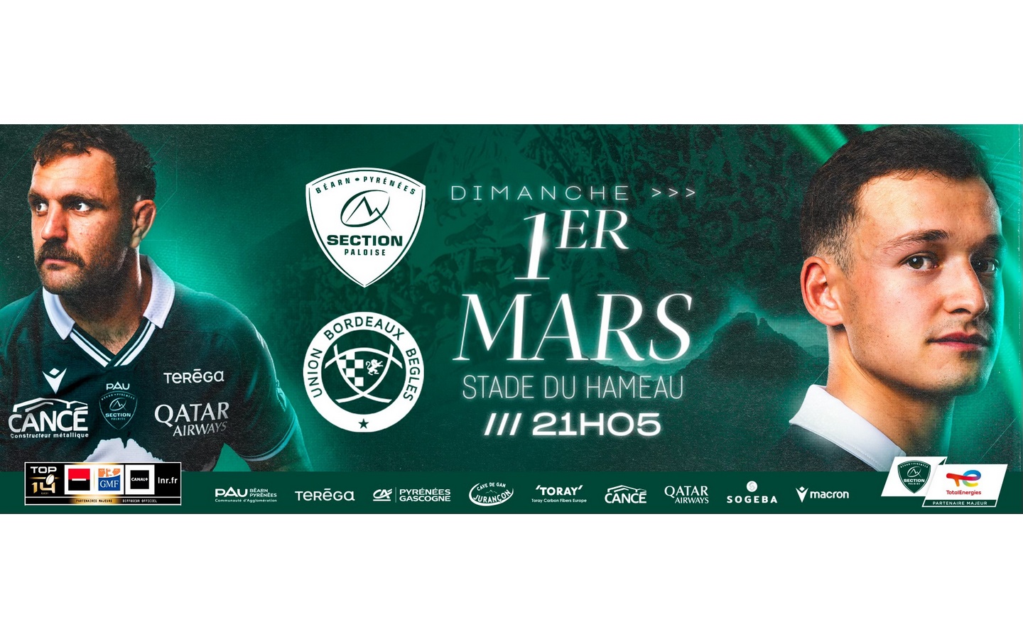 Rugby TOP14 Section Vs UBB