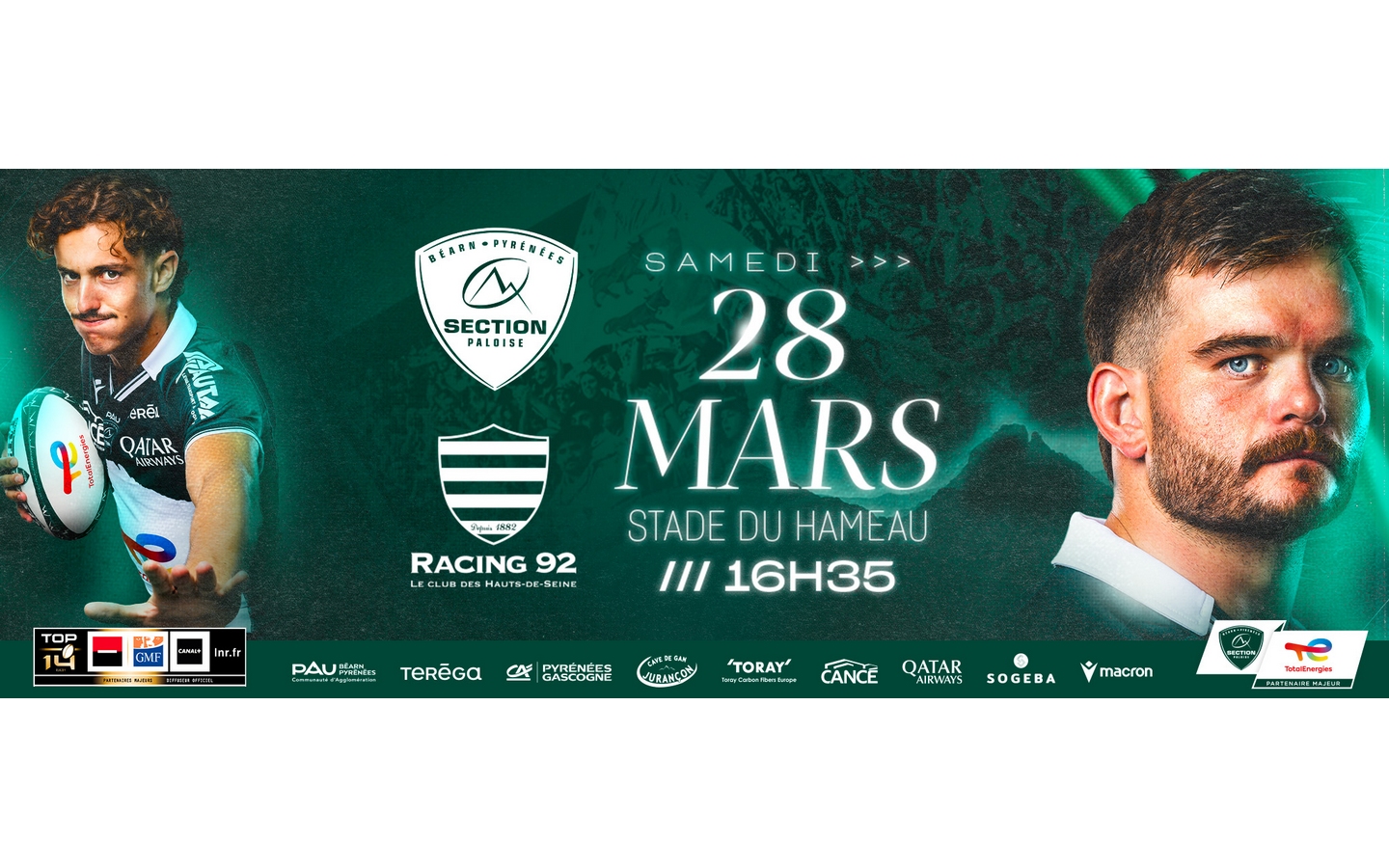 Rugby TOP14 Section Vs Racing 92