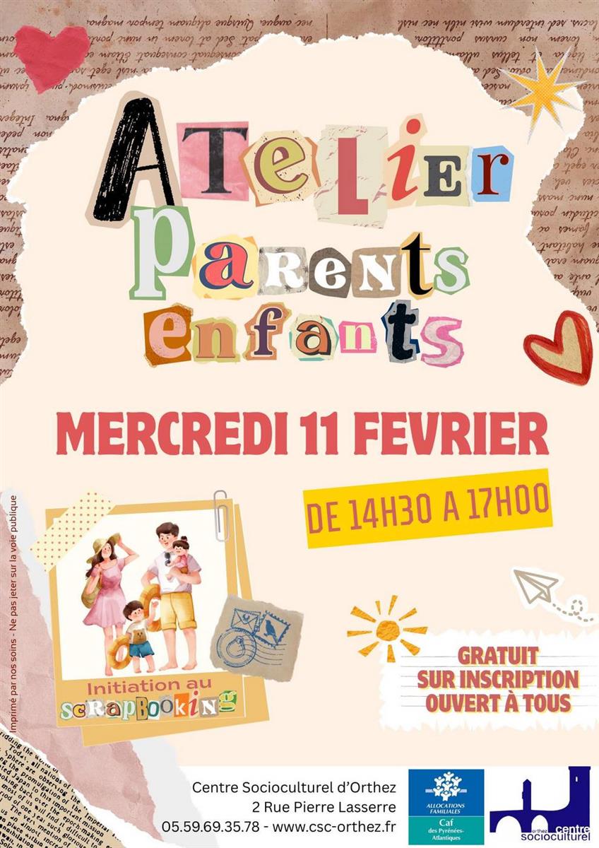 Atelier : Parents enfants