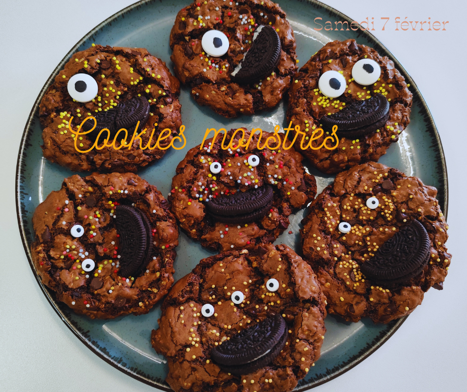 Atelier : Cookies monstres