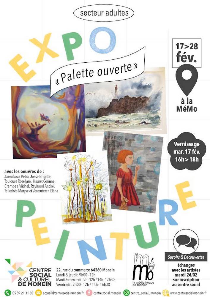 Rencontre : Exposition Palette ouverte