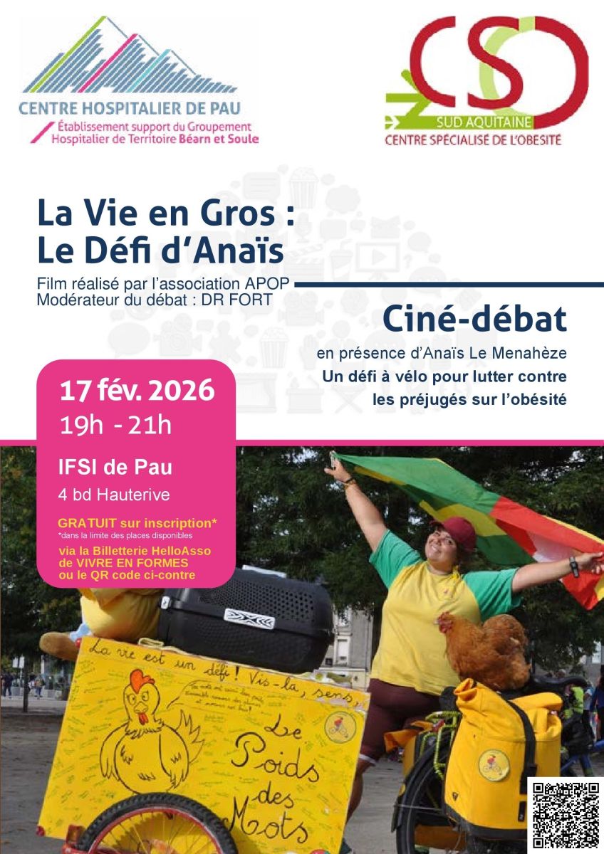 Ciné-Débat "La Vie en Gros : Le Défi d'Anaïs"