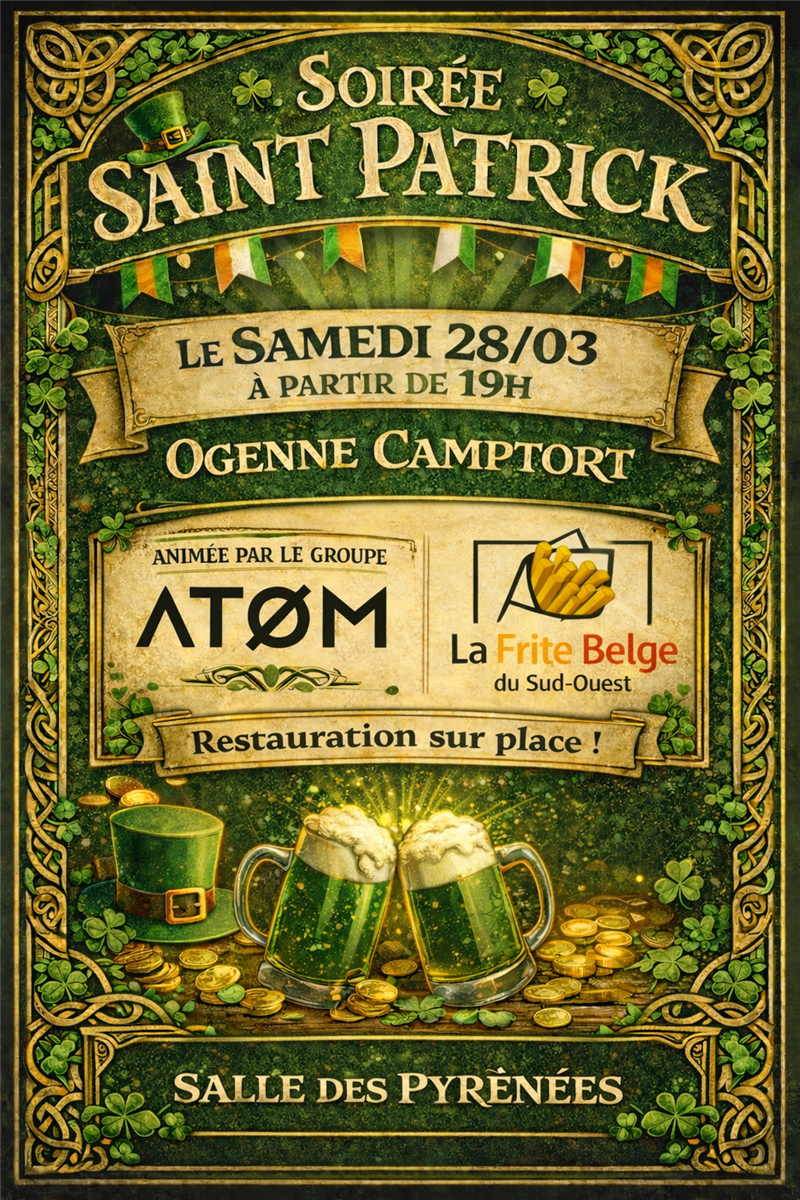 Soirée Saint Patrick