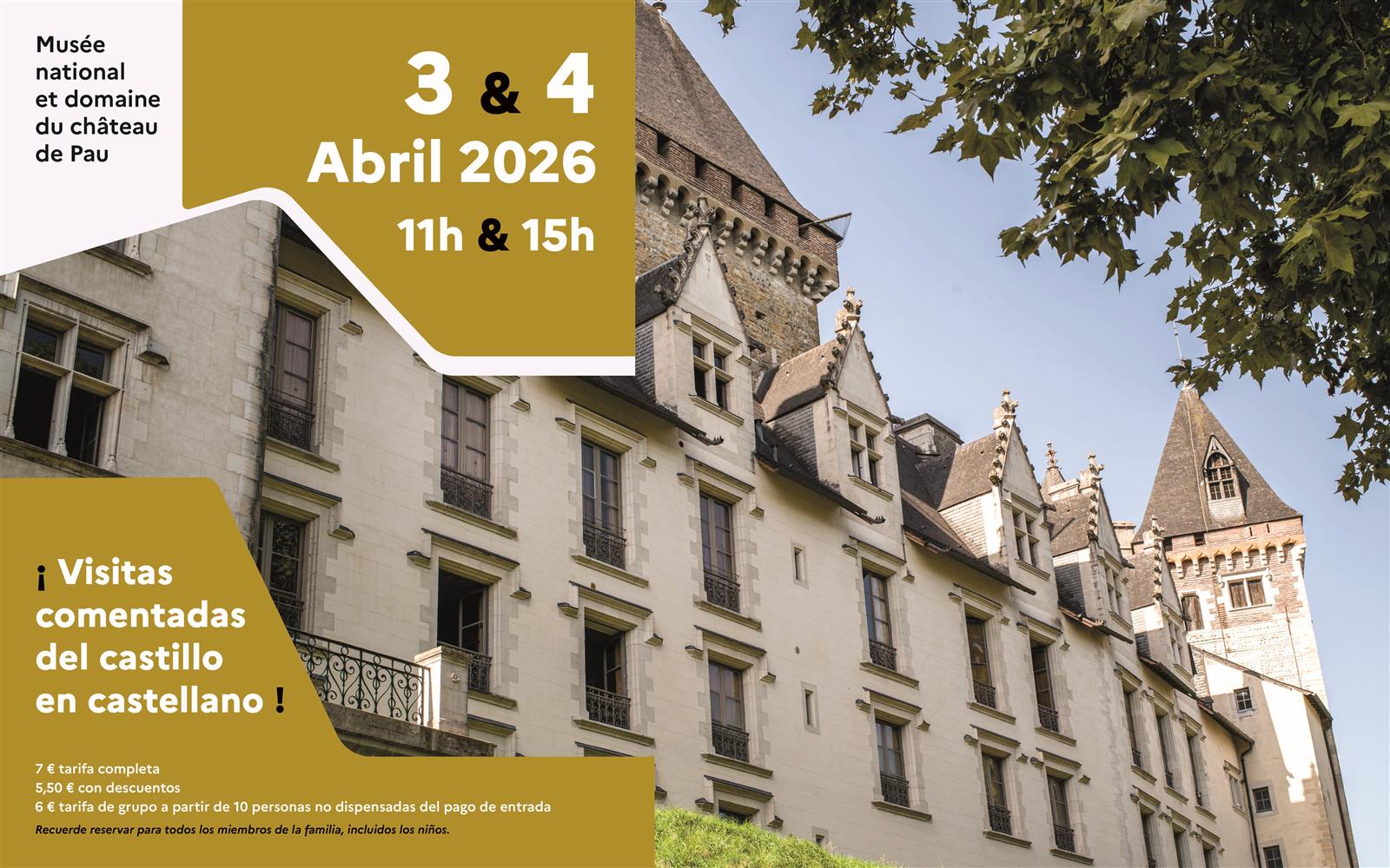 Visita del castillo en castellano