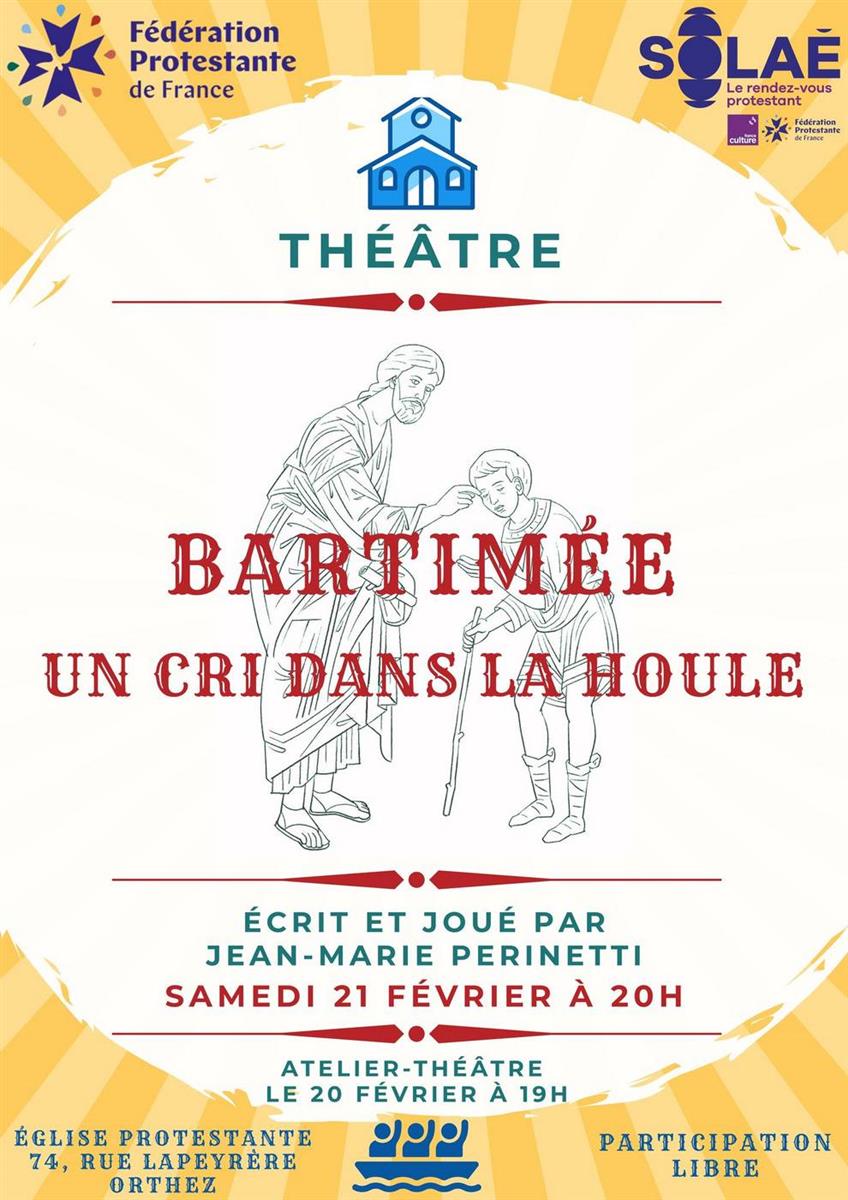 Atelier théâtre : Bartimée un cri dans la houle