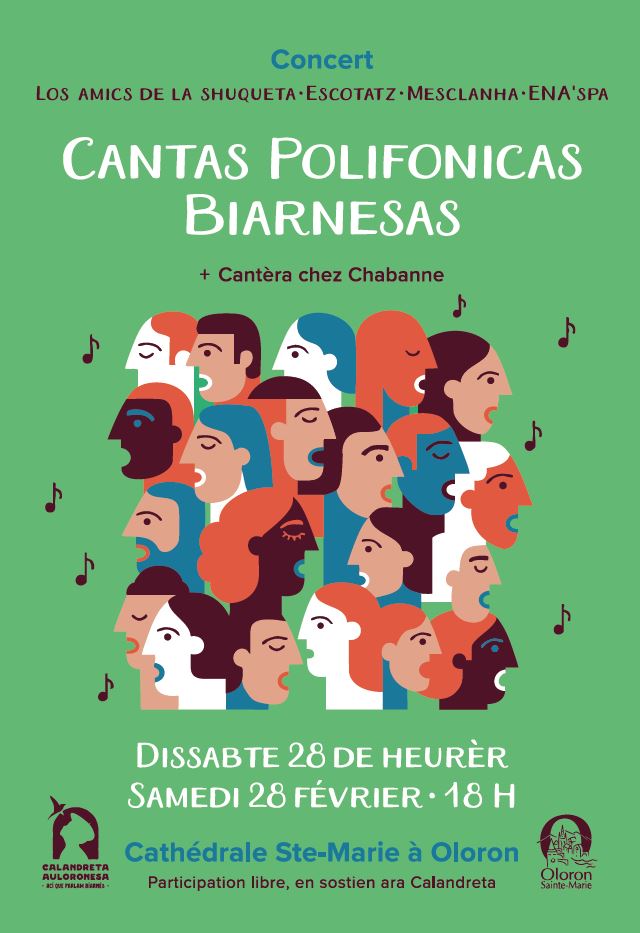 Concert de chants polyphoniques béarnaise