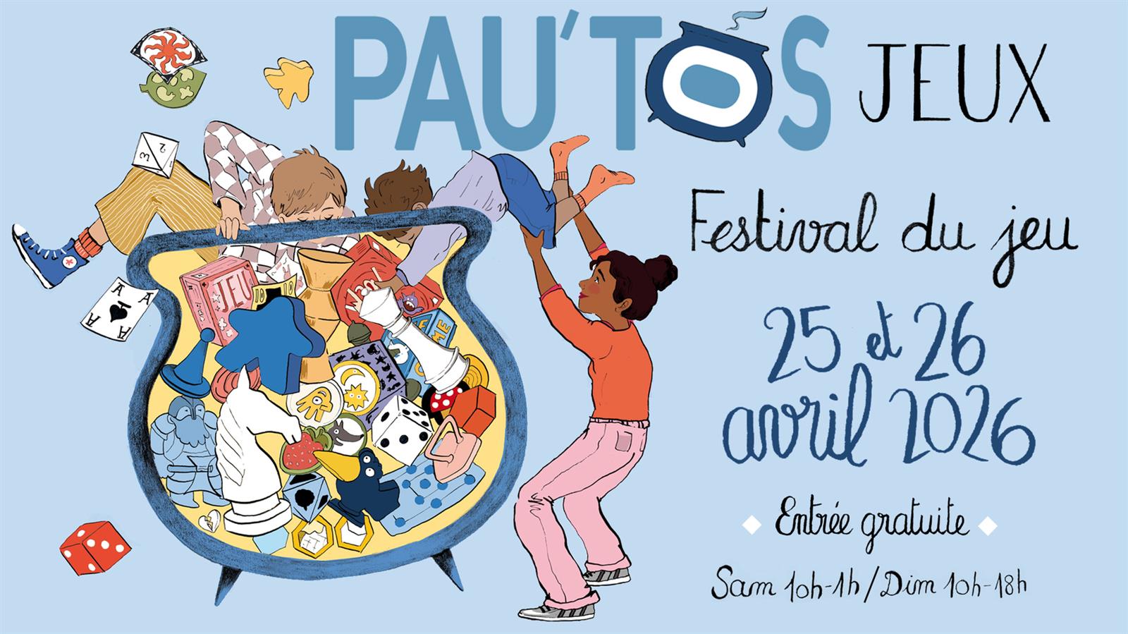 Pau'tos jeux - Festival du jeu de Pau
