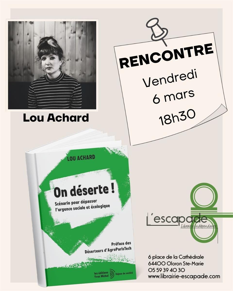 Rencontre avec Lou Achard