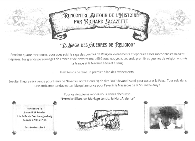 Rencontre autour de l'histoire "Premier bilan, ...