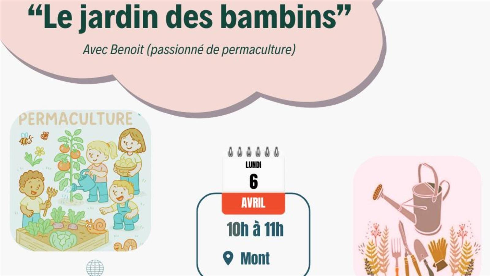 Atelier : Le jardin des bambins