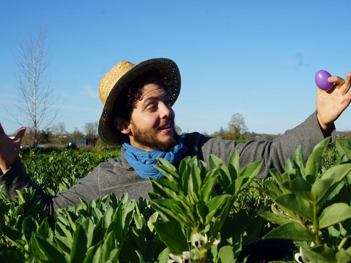 Pâques, à la Cueillette de l'Aragnon