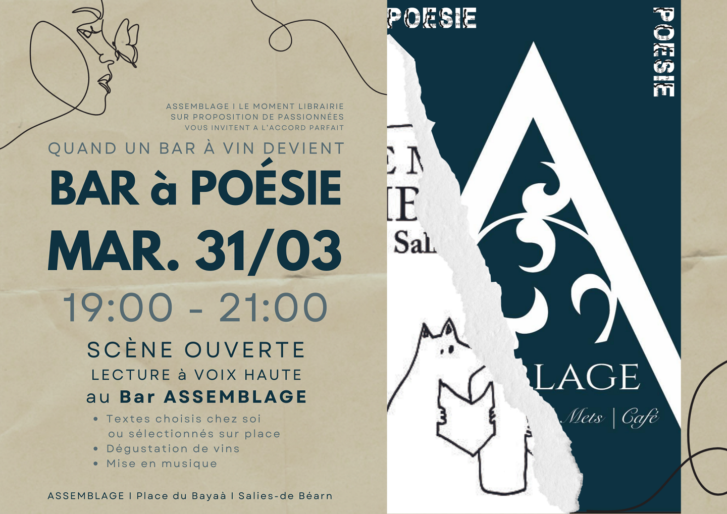 Soirée "vers et verres"