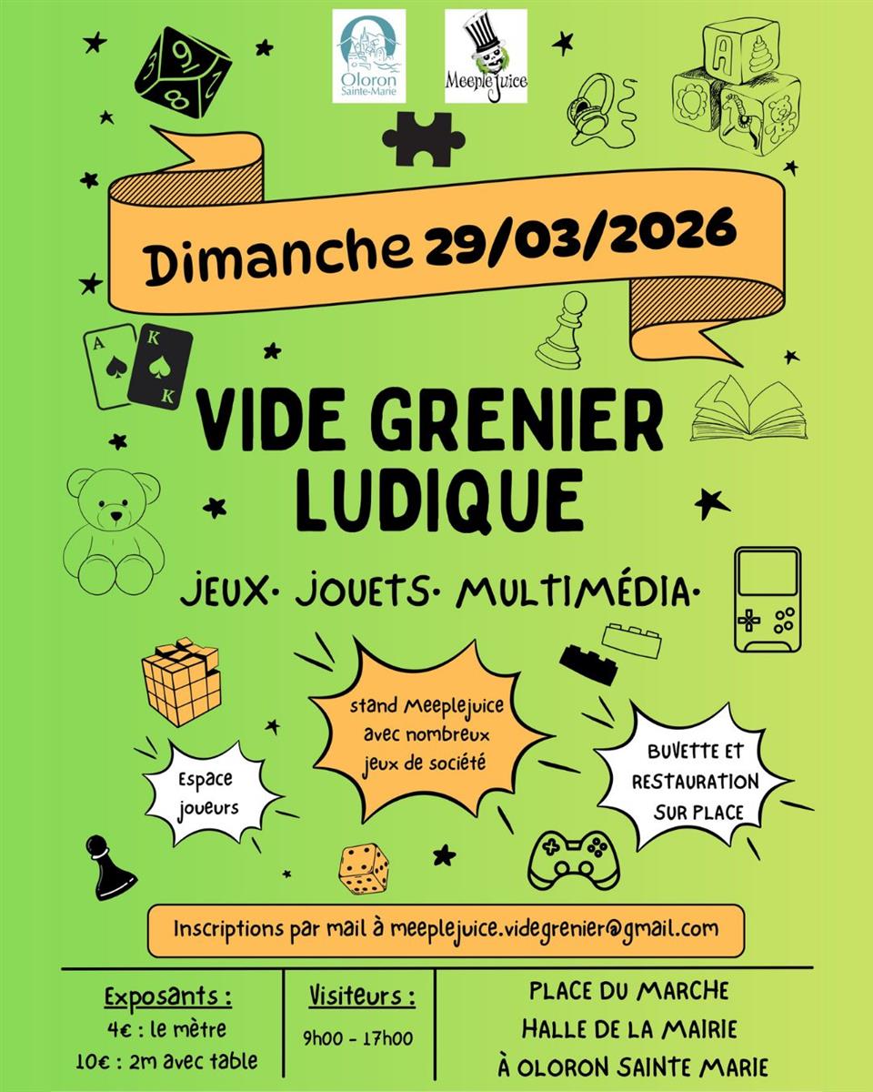 Vide grenier ludique