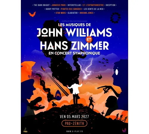 LES MUSIQUES DE JOHN WILLIAMS ET HANS ZIMMER EN CONCERT SYMPHONIQUE