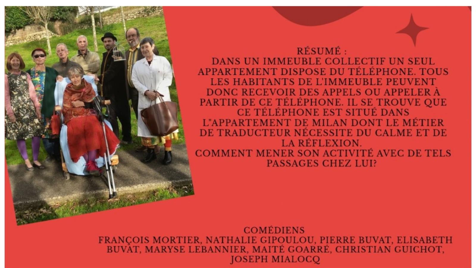 Théâtre : Laissez moi travailler