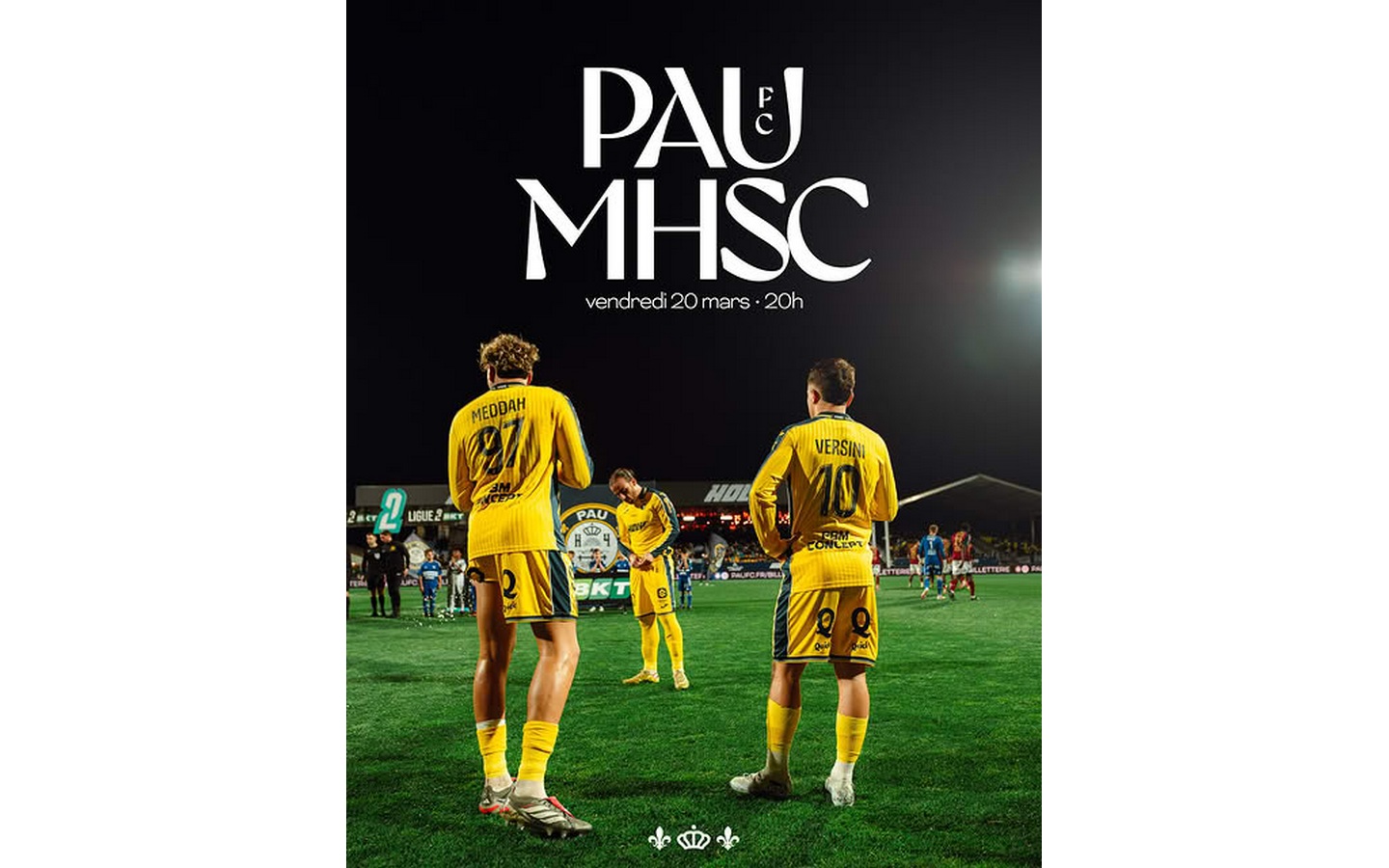 Football - Ligue2 BKT: PAU FC Vs Montpellier