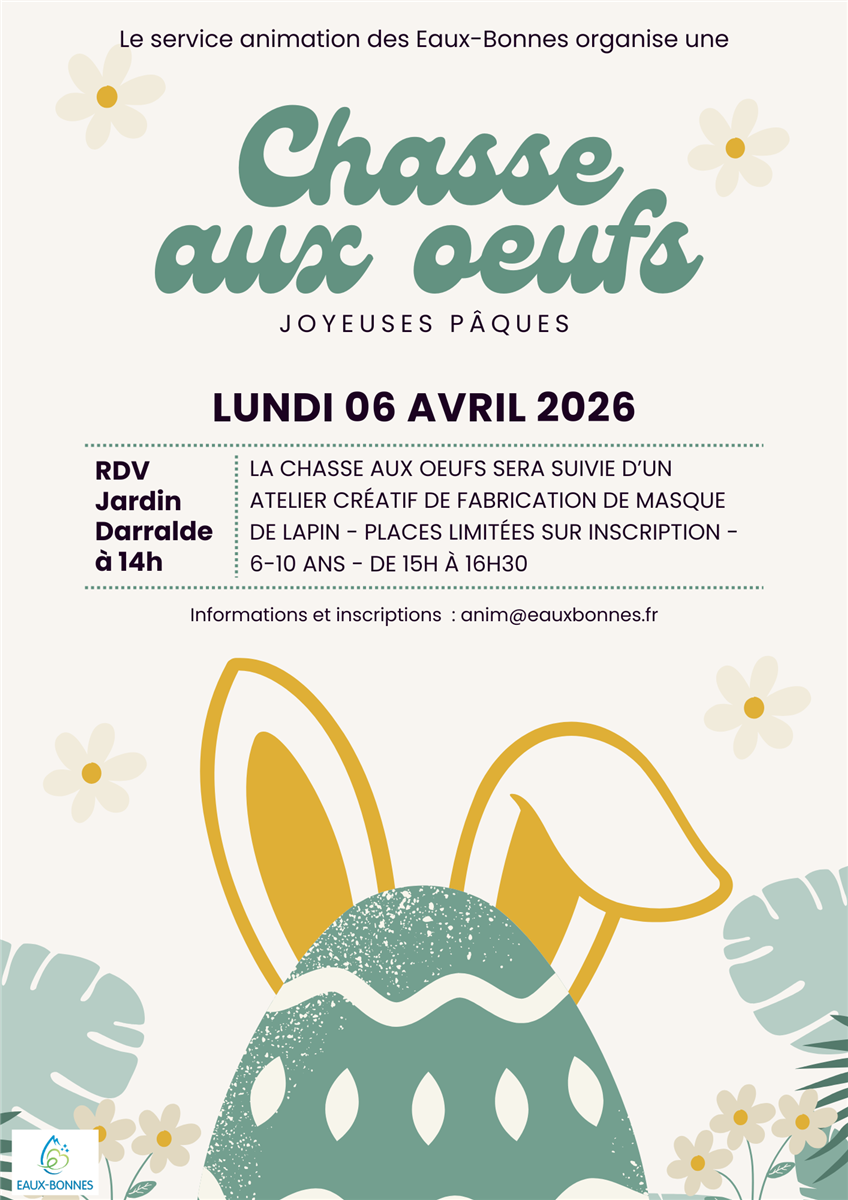 Chasse aux Oeufs de Pâques