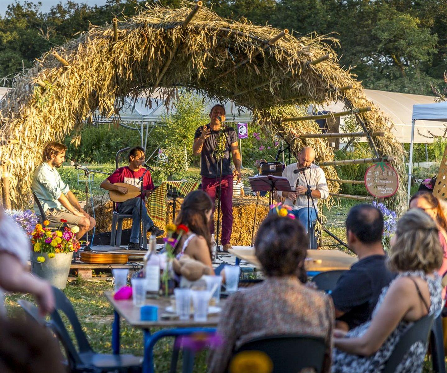 Soirée musicale & paysanne, à la cueillette de ...