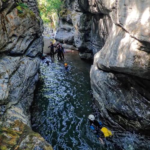 Sortie canyoning