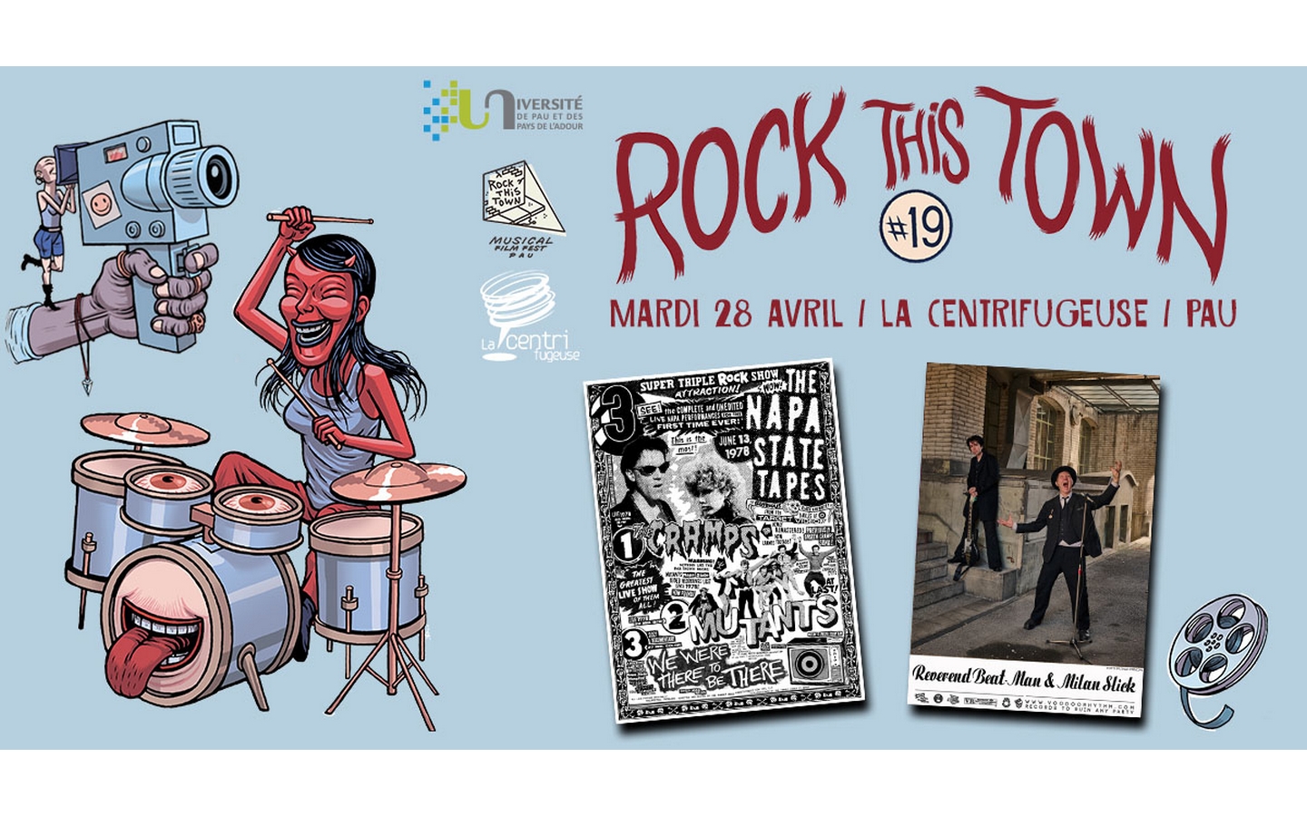 Festival Rock This Town : Soirée Film+Concert