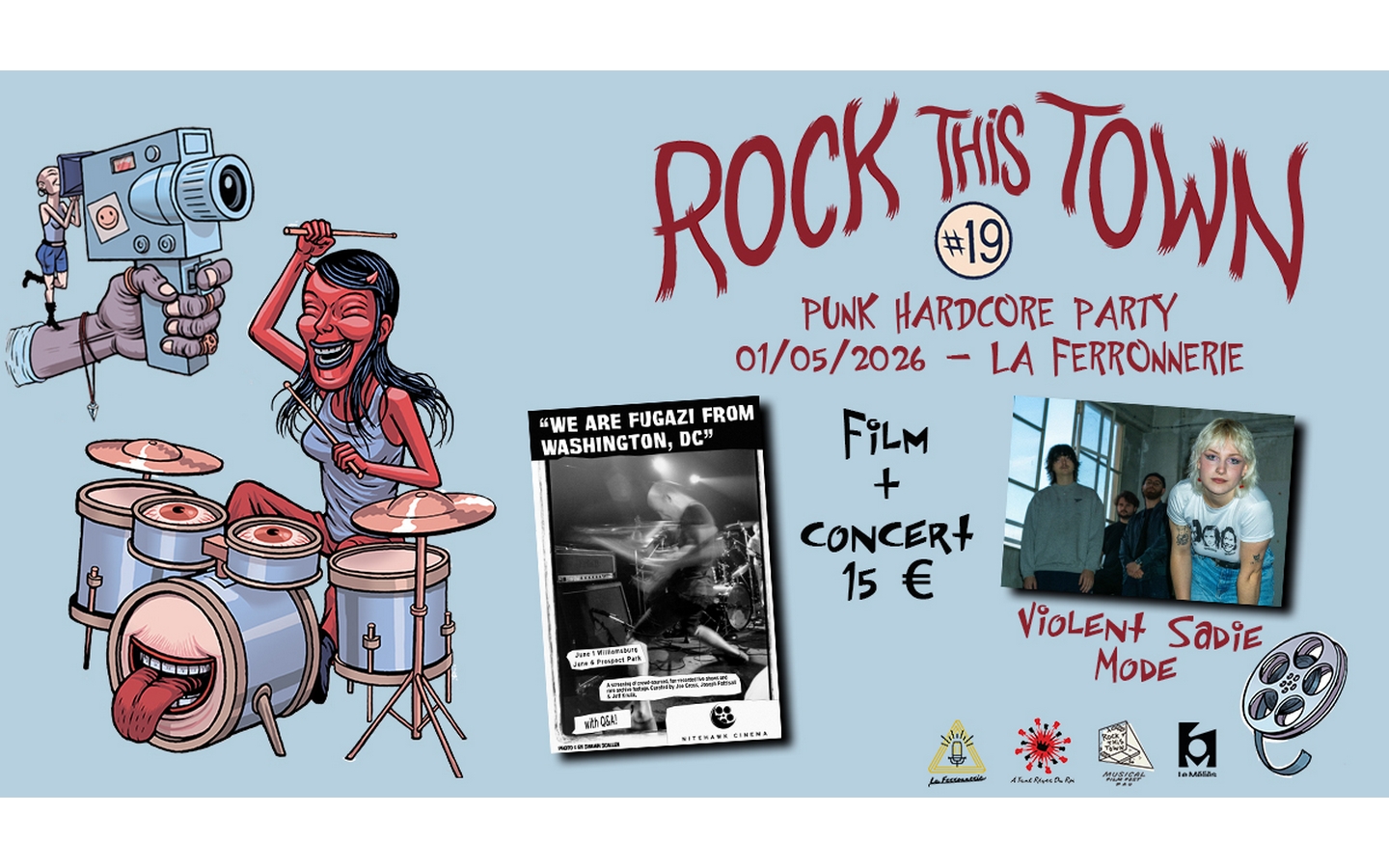 Festival Rock This Town : Soirée Film+Concert