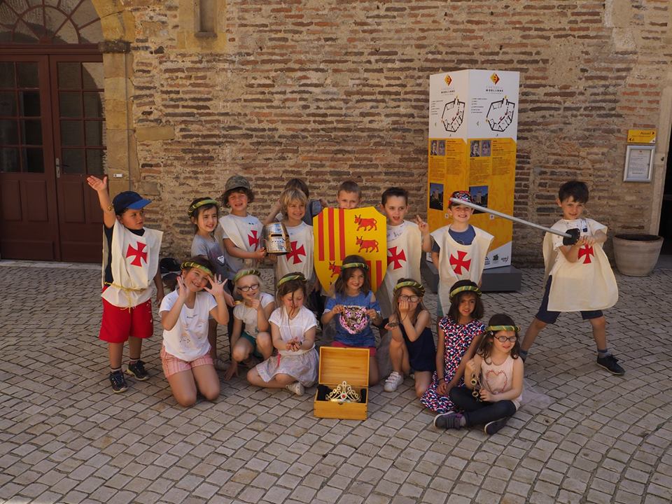 Chasse au trésor, au Château de Morlanne