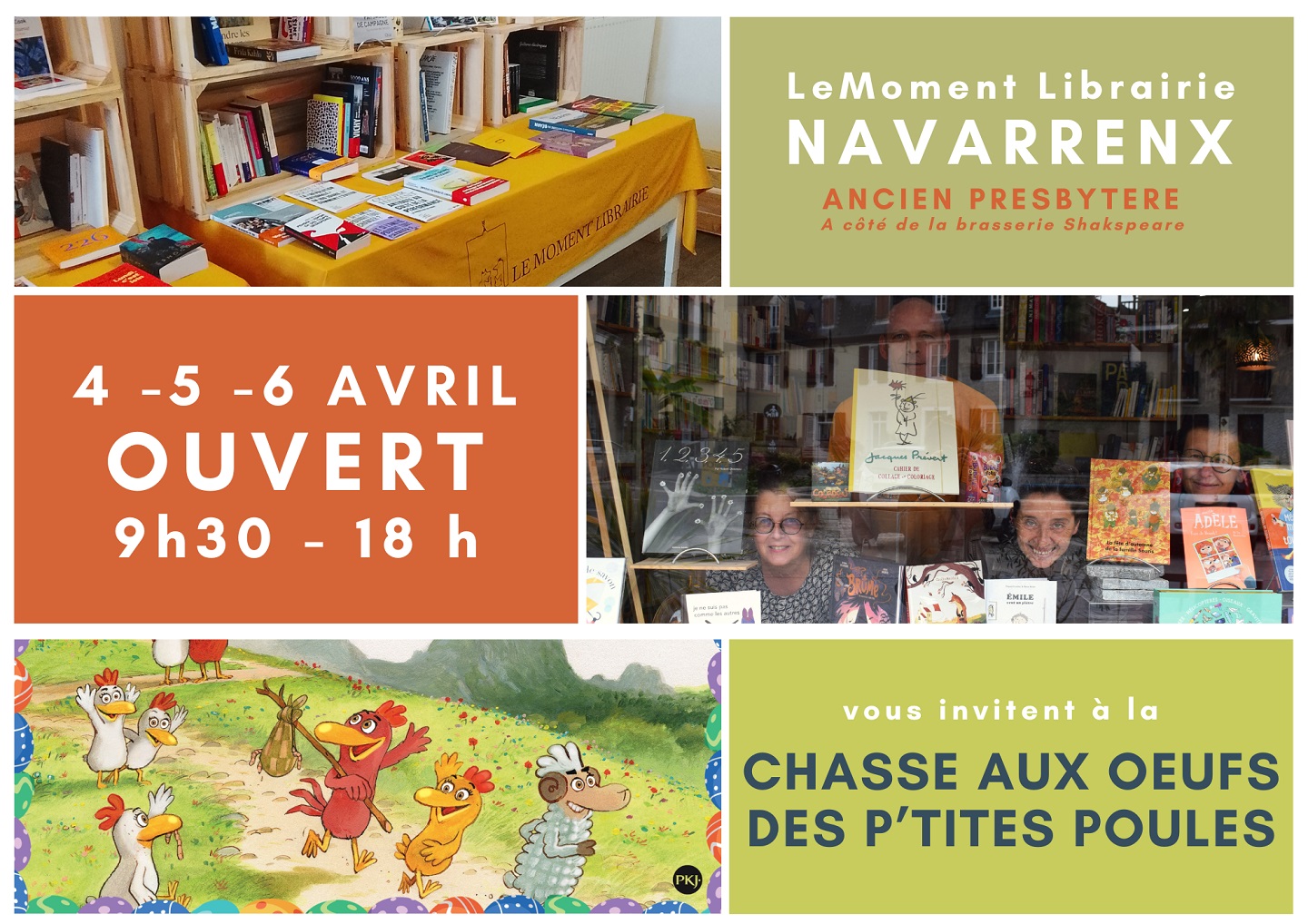 Les P'tites poules à Navarrenx