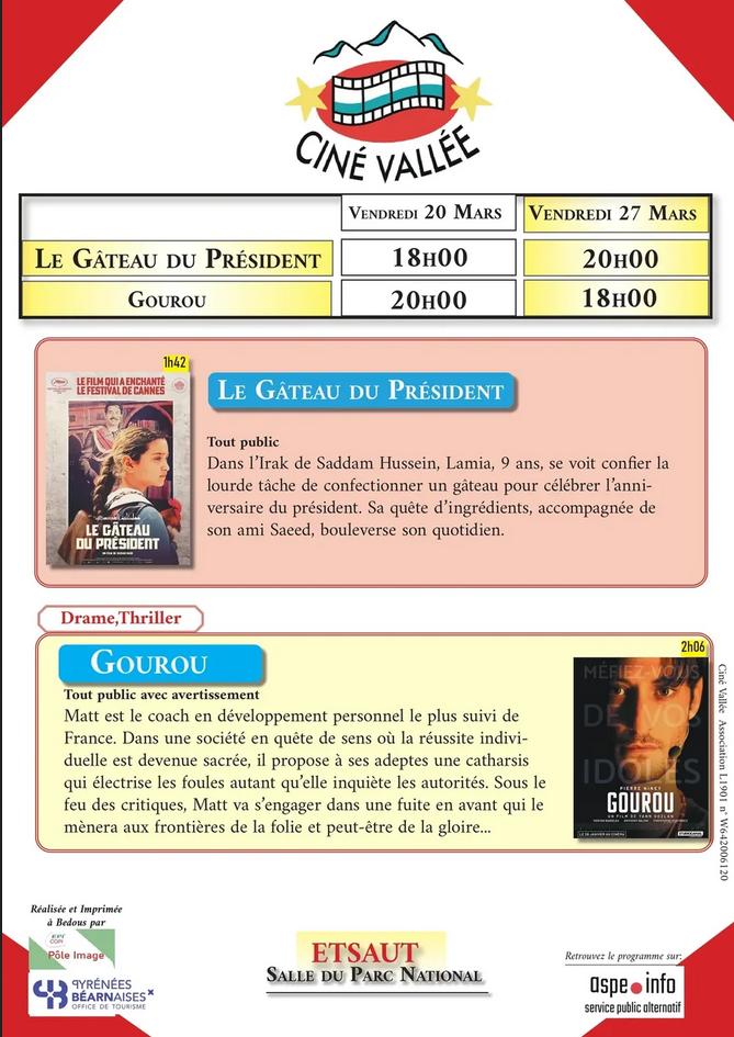 Ciné vallée - Gourou