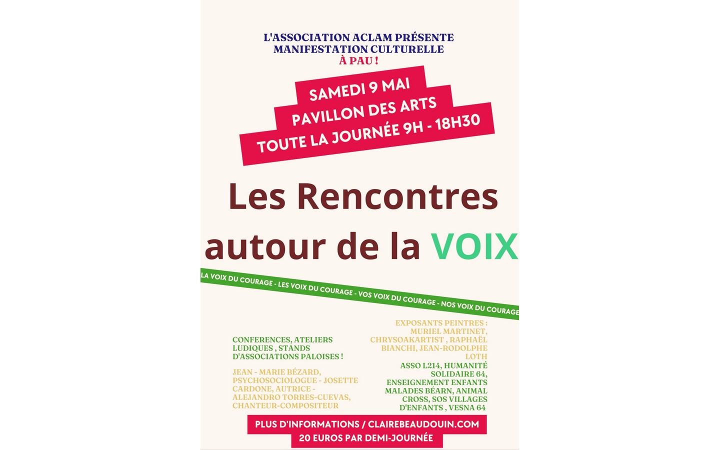 Les rencontres autour de la voix