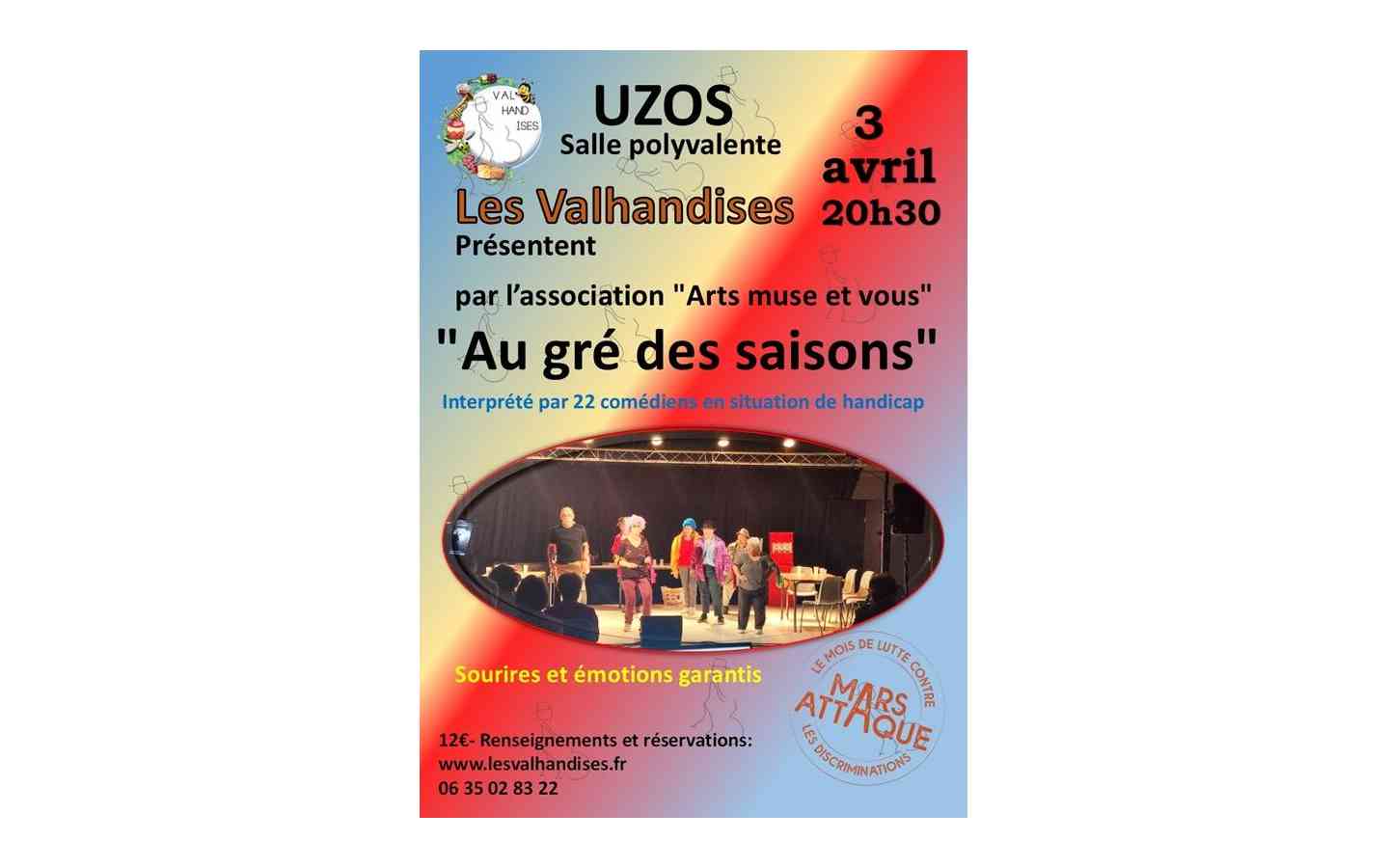 Les Valhandises : spectacle "Au gré des saisons"