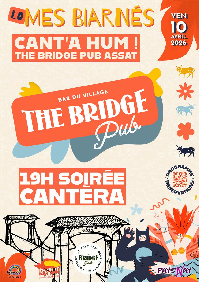 CANT'A HUM! Soirée Cantèra au Bridge Pub