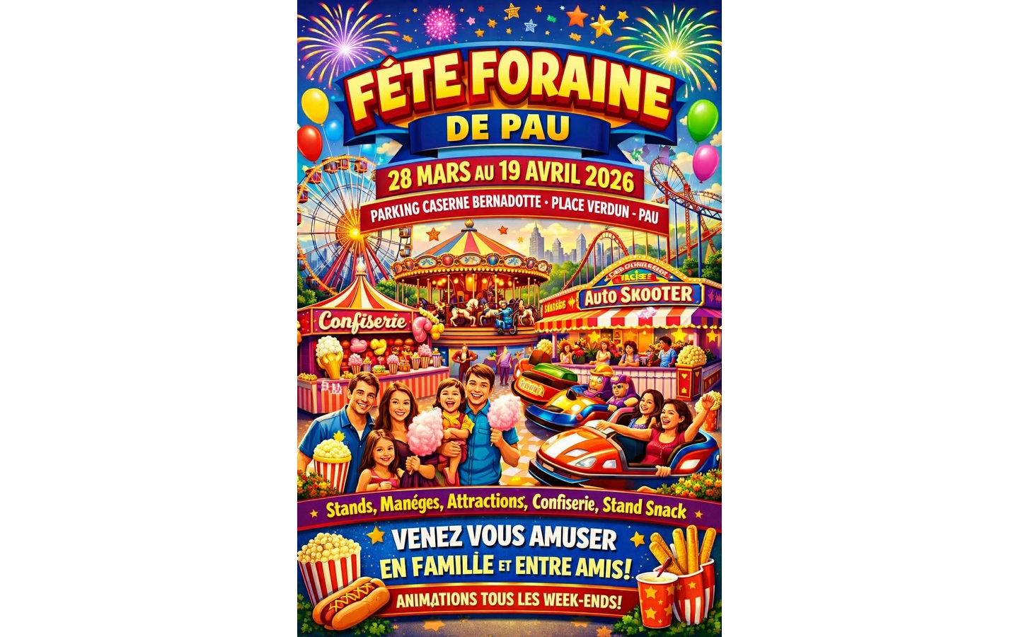 Fête foraine de Pau