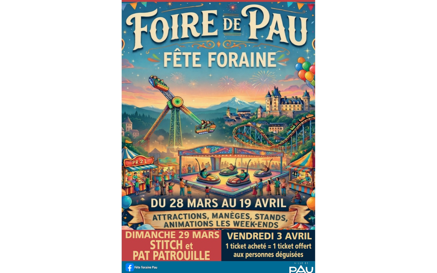 Fête foraine de Pau