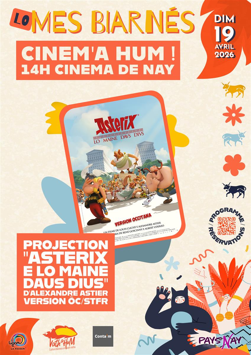 CINEM'A HUM! Projection "ASTERIX E LO MAINE DA ...