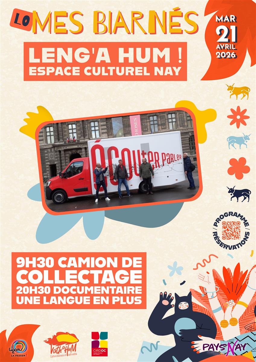 LENG'A HUM! Camion de collectage et projection ...