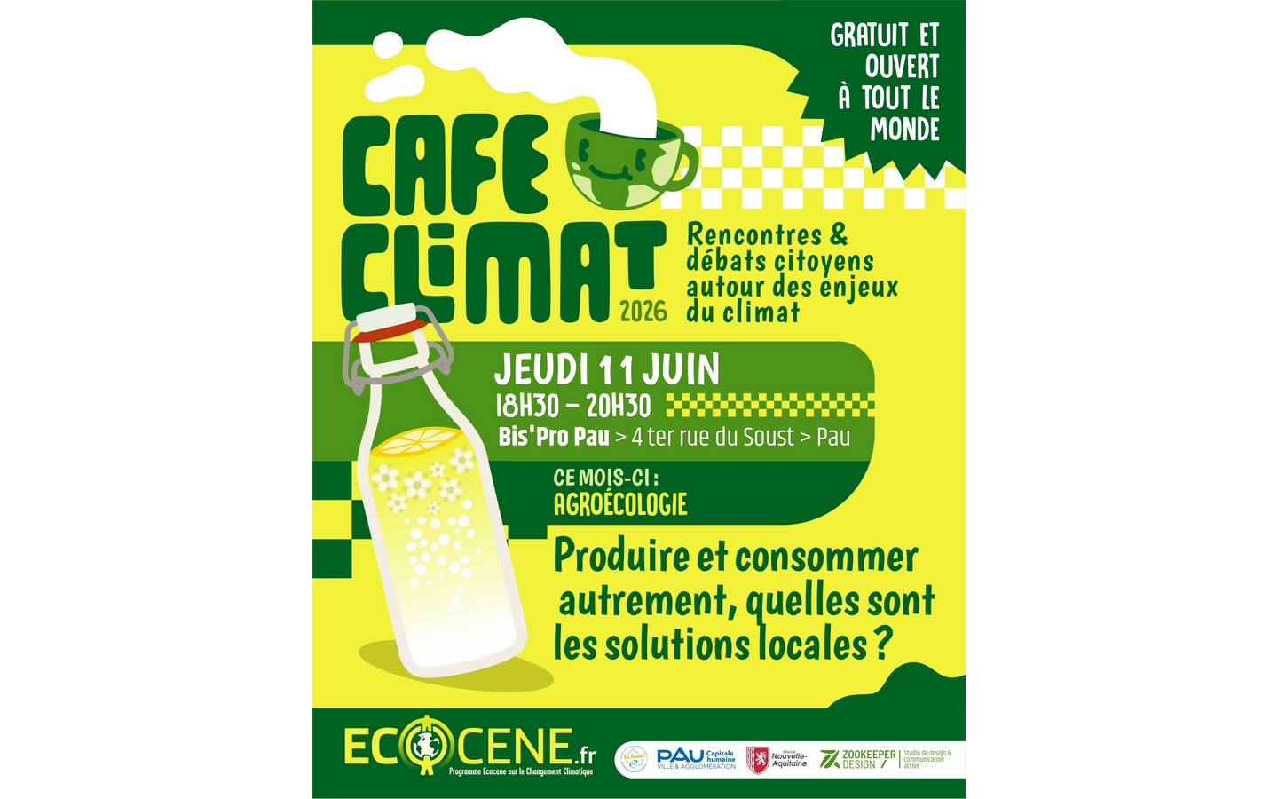 Café climat : Produire et consommer autrement, ...