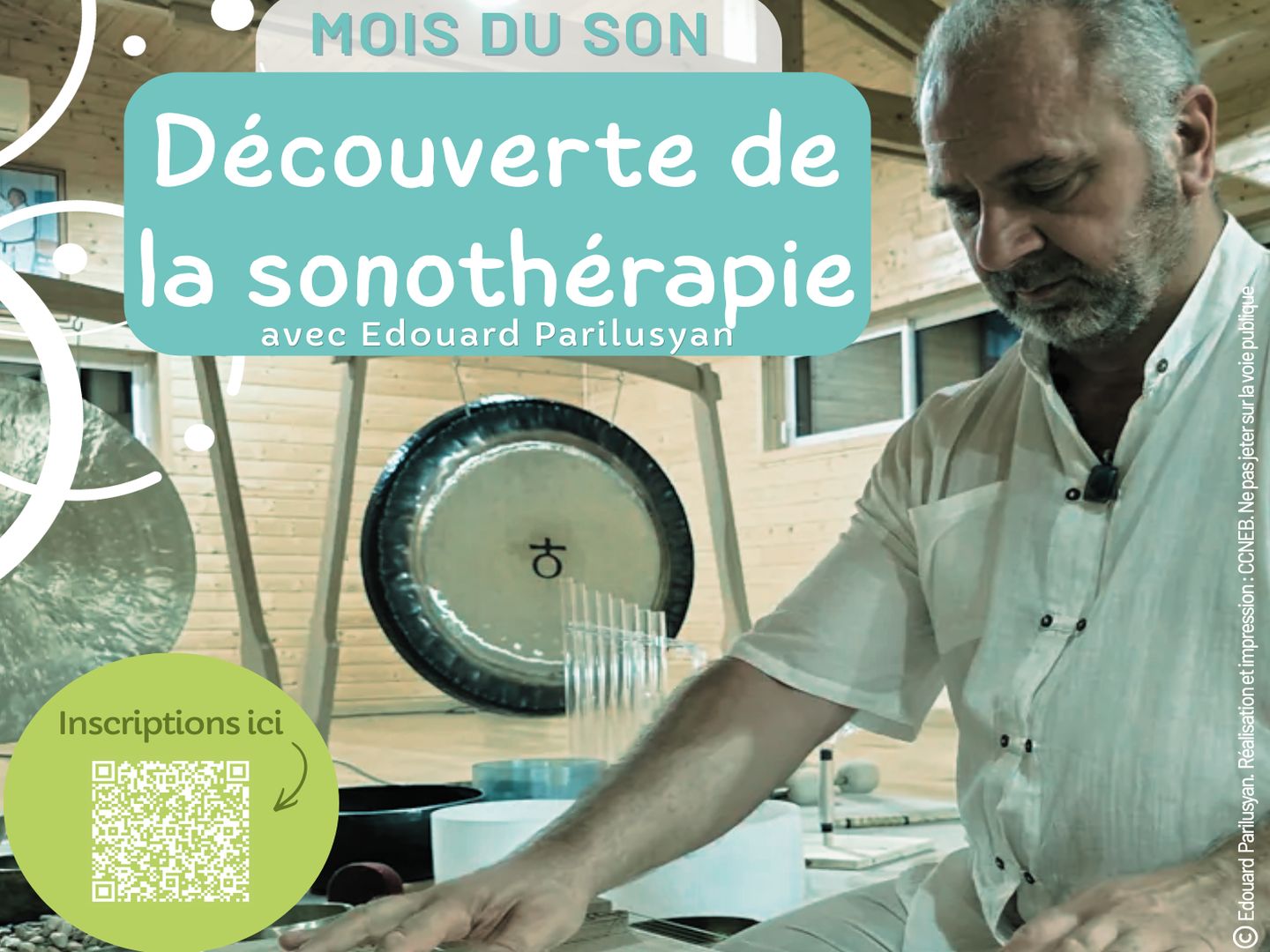 Mois du son, atelier découverte de la sonothérapie