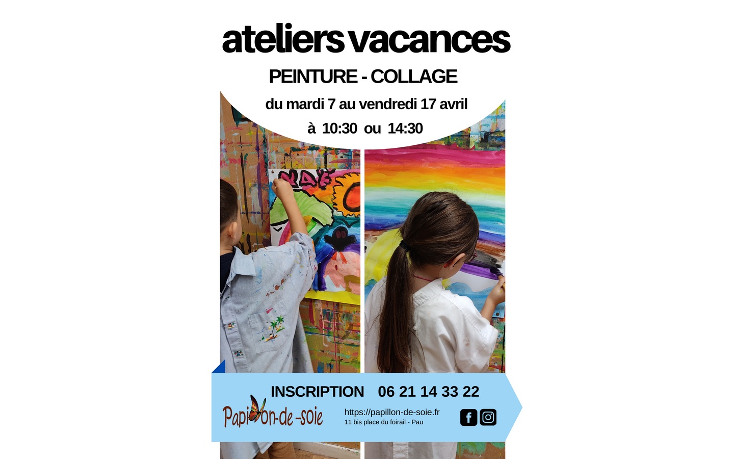 Atelier stage peinture collage