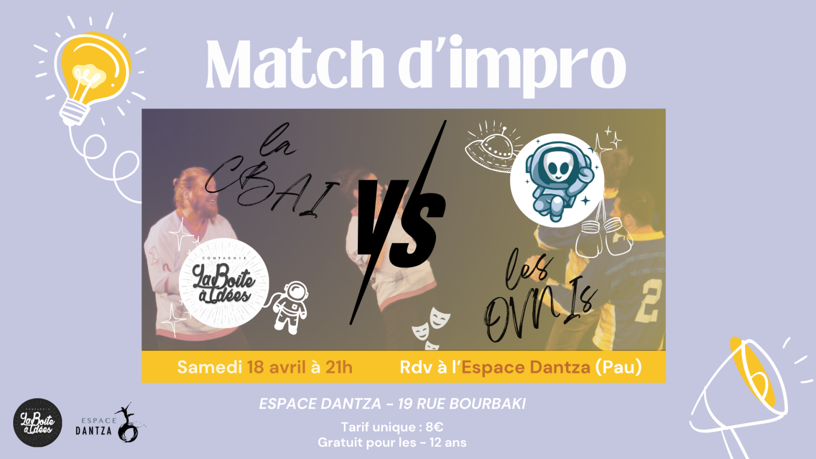 Match d'impro - PAU vs ORTHEZ