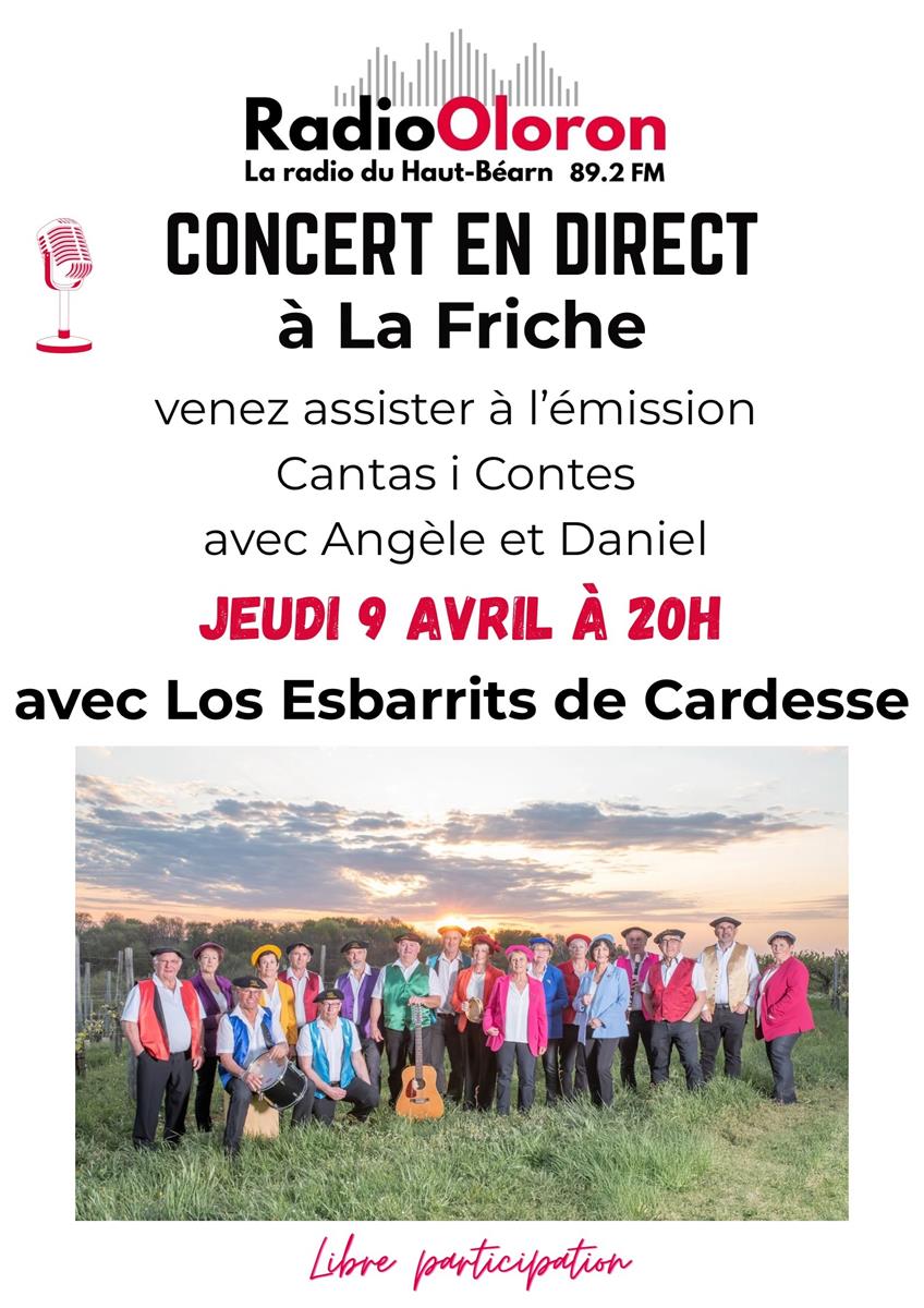 Soirée concert avec Los Esbarits