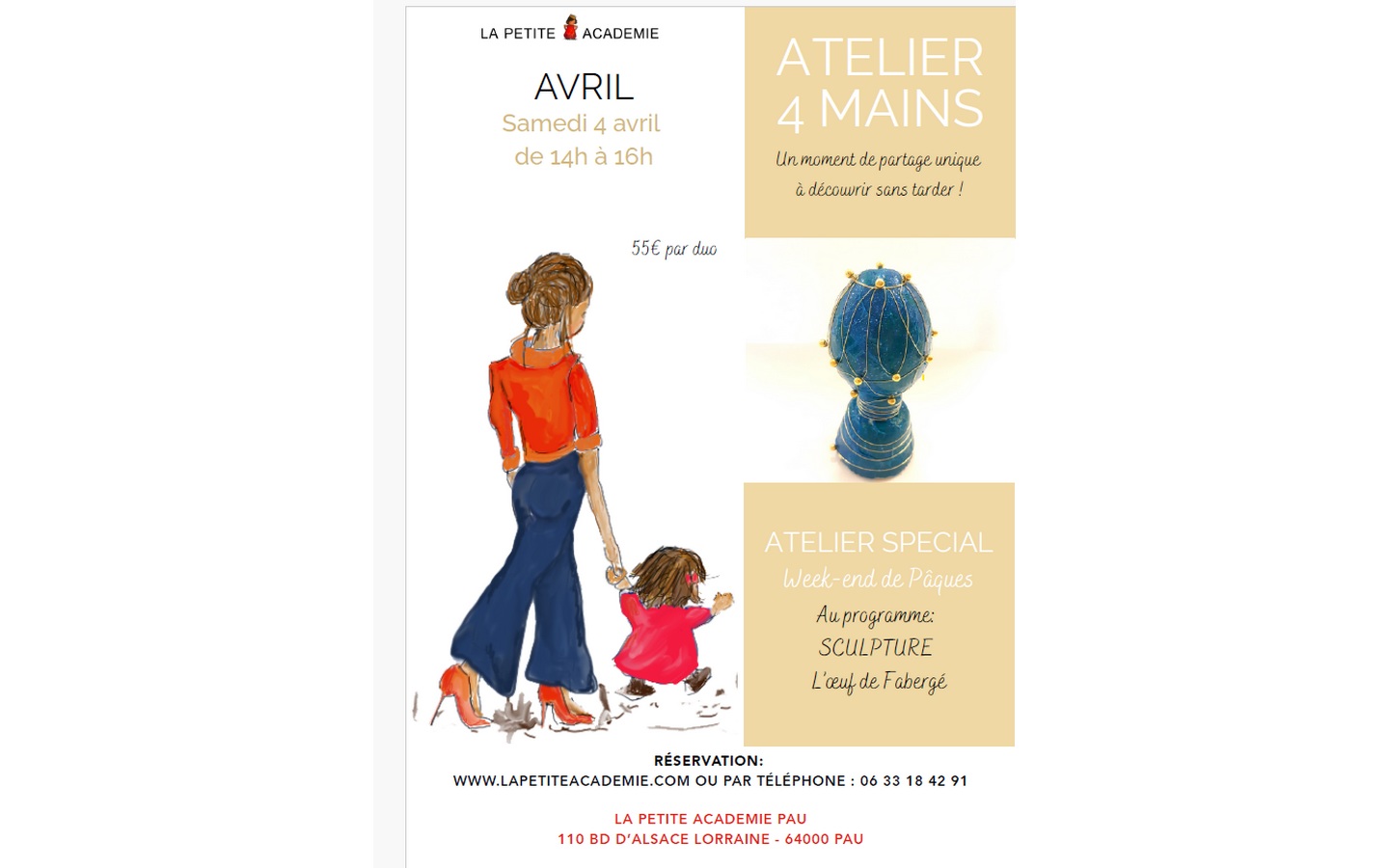 Ateliers 4 mains
