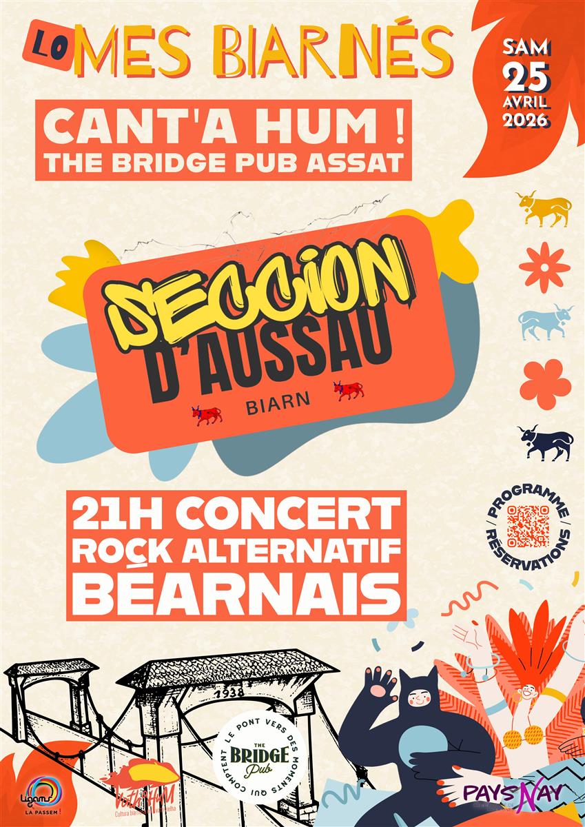 CONCERT SECCION D'ASSAU - Rock Alternatif Béarnais