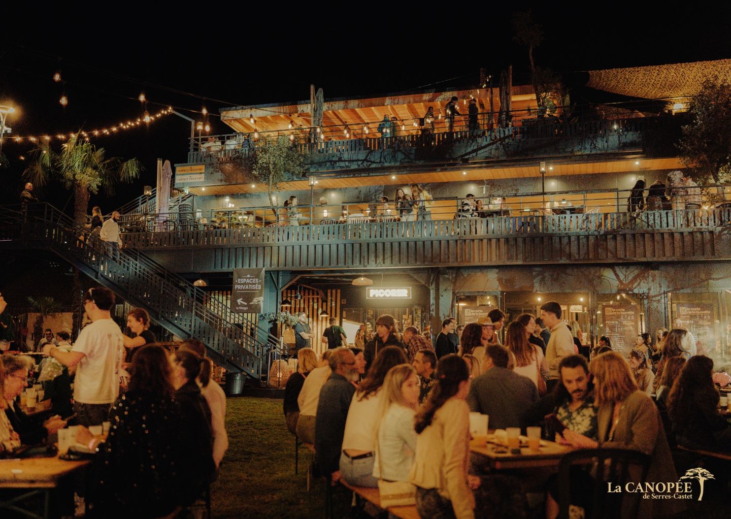 Concert live, à La Canopée